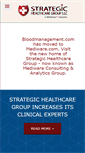 Mobile Screenshot of bloodmanagement.com